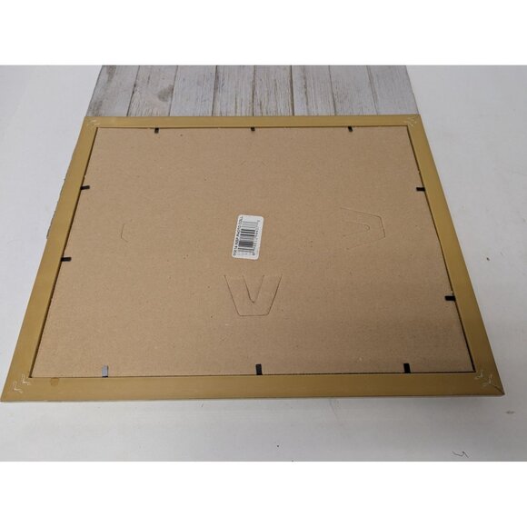 Jane McClure Jane's Prints Santa Claus with Pig Cows Sleigh Farm Framed Print - Picture 4 of 4